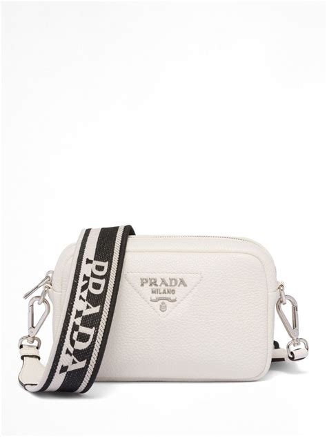 prada logo-strap|Prada crossbody thick strap.